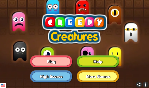 Creepy Creatures Game Online free