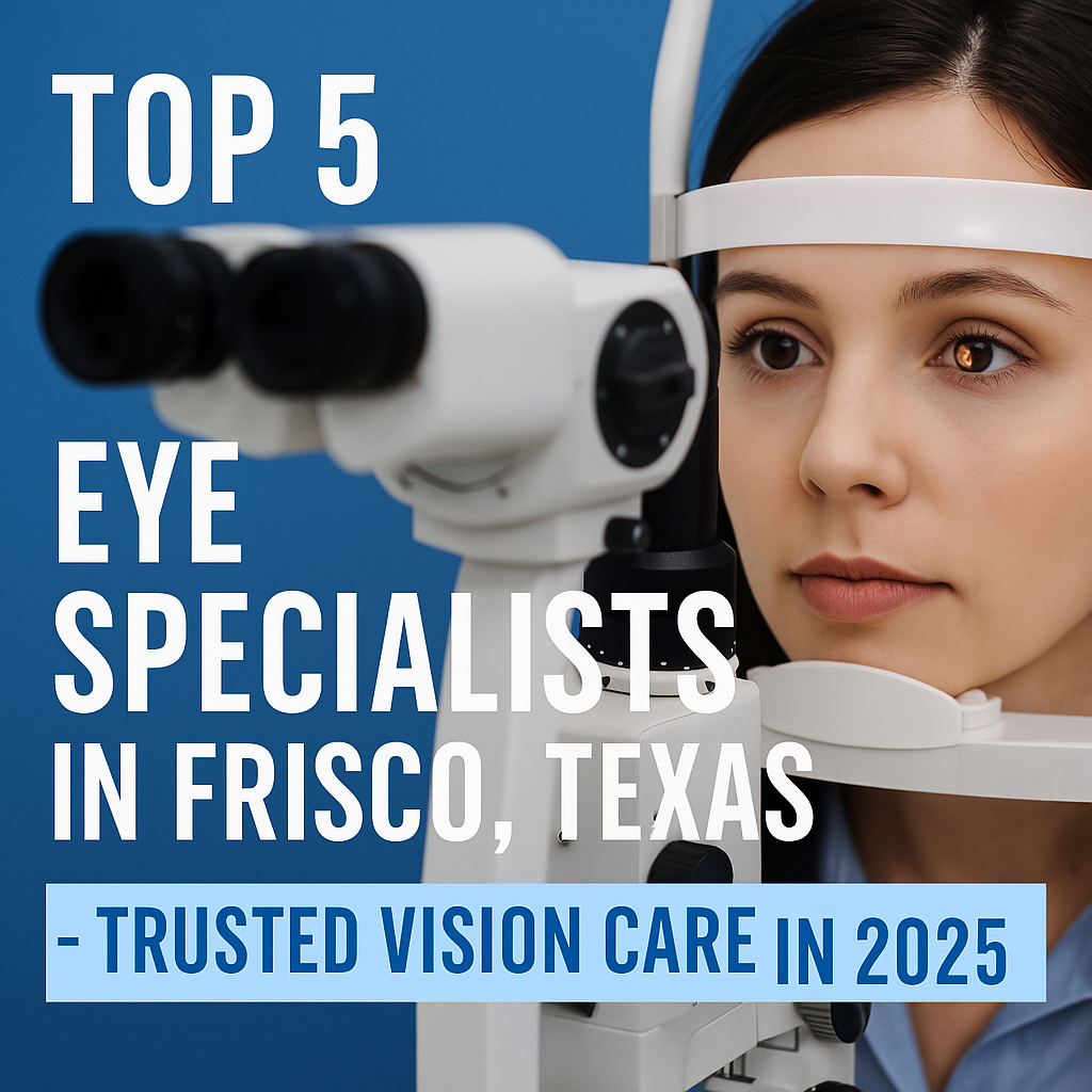 Top 5 Eye Specialists in Frisco, Texas – Trusted Vision Care Experts in 2025